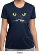 Ladies Halloween Shirt Black Cat Moisture Wicking Tee T-Shirt