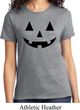 Ladies Halloween Shirt Black Jack O Lantern Tee T-Shirt