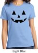 Ladies Halloween Shirt Black Jack O Lantern Tee T-Shirt