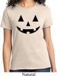 Ladies Halloween Shirt Black Jack O Lantern Tee T-Shirt