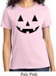 Ladies Halloween Shirt Black Jack O Lantern Tee T-Shirt
