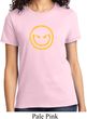 Ladies Halloween Shirt Evil Smiley Face Tee T-Shirt