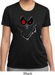 Ladies Halloween Shirt Ghost Face Moisture Wicking Tee T-Shirt