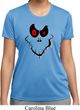 Ladies Halloween Shirt Ghost Face Moisture Wicking Tee T-Shirt