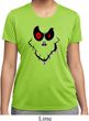 Ladies Halloween Shirt Ghost Face Moisture Wicking Tee T-Shirt