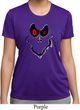 Ladies Halloween Shirt Ghost Face Moisture Wicking Tee T-Shirt