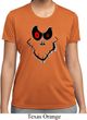 Ladies Halloween Shirt Ghost Face Moisture Wicking Tee T-Shirt
