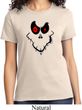 Ladies Halloween Shirt Ghost Face Tee T-Shirt