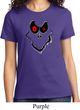 Ladies Halloween Shirt Ghost Face Tee T-Shirt