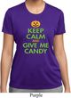 Ladies Halloween Shirt Give Me Candy Moisture Wicking Tee T-Shirt