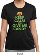 Ladies Halloween Shirt Give Me Candy Moisture Wicking Tee T-Shirt