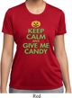 Ladies Halloween Shirt Give Me Candy Moisture Wicking Tee T-Shirt