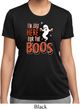 Ladies Halloween Tee I'm Here for the Boos Dry Wicking T-shirt