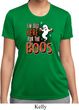 Ladies Halloween Tee I'm Here for the Boos Dry Wicking T-shirt