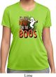 Ladies Halloween Tee I'm Here for the Boos Dry Wicking T-shirt
