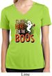 Ladies Halloween Tee I'm Here for the Boos Dry Wicking V-neck