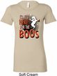 Ladies Halloween Tee I'm Here for the Boos Longer Length Shirt