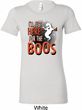 Ladies Halloween Tee I'm Here for the Boos Longer Length Shirt