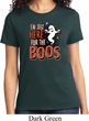 Ladies Halloween Tee I'm Here for the Boos T-shirt