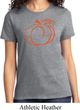 Ladies Halloween Tee Pumpkin Sketch T-shirt