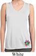 Ladies Hippie Sun Patch Bottom Print Sleeveless Moisture Wicking Tee