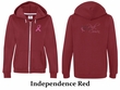 Ladies Hoodie Pink Ribbon My Cousin Front & Back Full Zip Hoody
