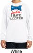Ladies I Have Arrived Kids Dry Wicking Long Sleeve Shirt