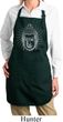 Ladies Iconic Buddha Full Length Apron with Pockets