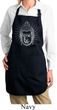 Ladies Iconic Buddha Full Length Apron with Pockets