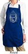 Ladies Iconic Buddha Full Length Apron with Pockets