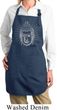 Ladies Iconic Buddha Full Length Apron with Pockets