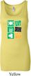 Ladies Irish Tanktop Eat Drink Be Irish Longer Length Tank Top