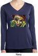 Ladies Joker Face Moisture Wicking Long Sleeve Shirt