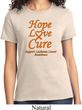 Ladies Leukemia Cancer Awareness Hope Love Cure T-shirt
