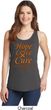 Ladies Leukemia Cancer Awareness Hope Love Cure Tank Top