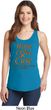 Ladies Leukemia Cancer Awareness Hope Love Cure Tank Top