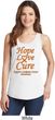 Ladies Leukemia Cancer Awareness Hope Love Cure Tank Top