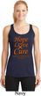 Ladies Leukemia Cancer Hope Love Cure Dry Wicking Racerback