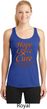 Ladies Leukemia Cancer Hope Love Cure Dry Wicking Racerback