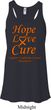 Ladies Leukemia Cancer Hope Love Cure Flowy Racerback