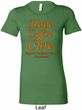 Ladies Leukemia Cancer Hope Love Cure Longer Length Shirt