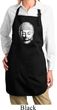 Ladies Little Buddha Head Full Length Apron with Pockets