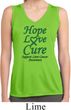 Ladies Liver Cancer Hope Love Cure Dry Wicking Sleeveless Shirt