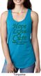 Ladies Liver Cancer Hope Love Cure Ideal Racerback