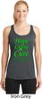 Ladies Lymphoma Cancer Hope Love Cure Dry Wicking Racerback
