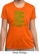 Ladies Lymphoma Cancer Hope Love Cure Dry Wicking T-shirt