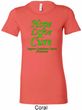 Ladies Lymphoma Cancer Hope Love Cure Longer Length Shirt