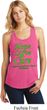 Ladies Lymphoma Cancer Hope Love Cure Racerback