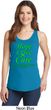 Ladies Lymphoma Cancer Hope Love Cure Tank Top
