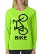Ladies Moisture Wicking Long Sleeve Cycle Shirt